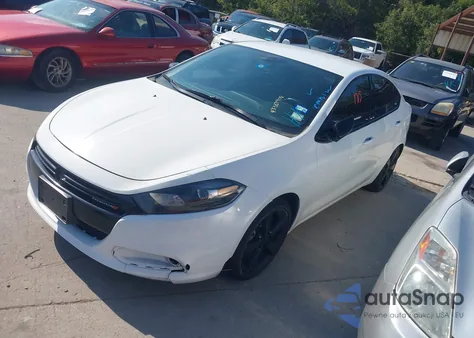 2015 Dodge Dart Sxt из США, поврежденный, VIN 1C3CDFBB3FD368889